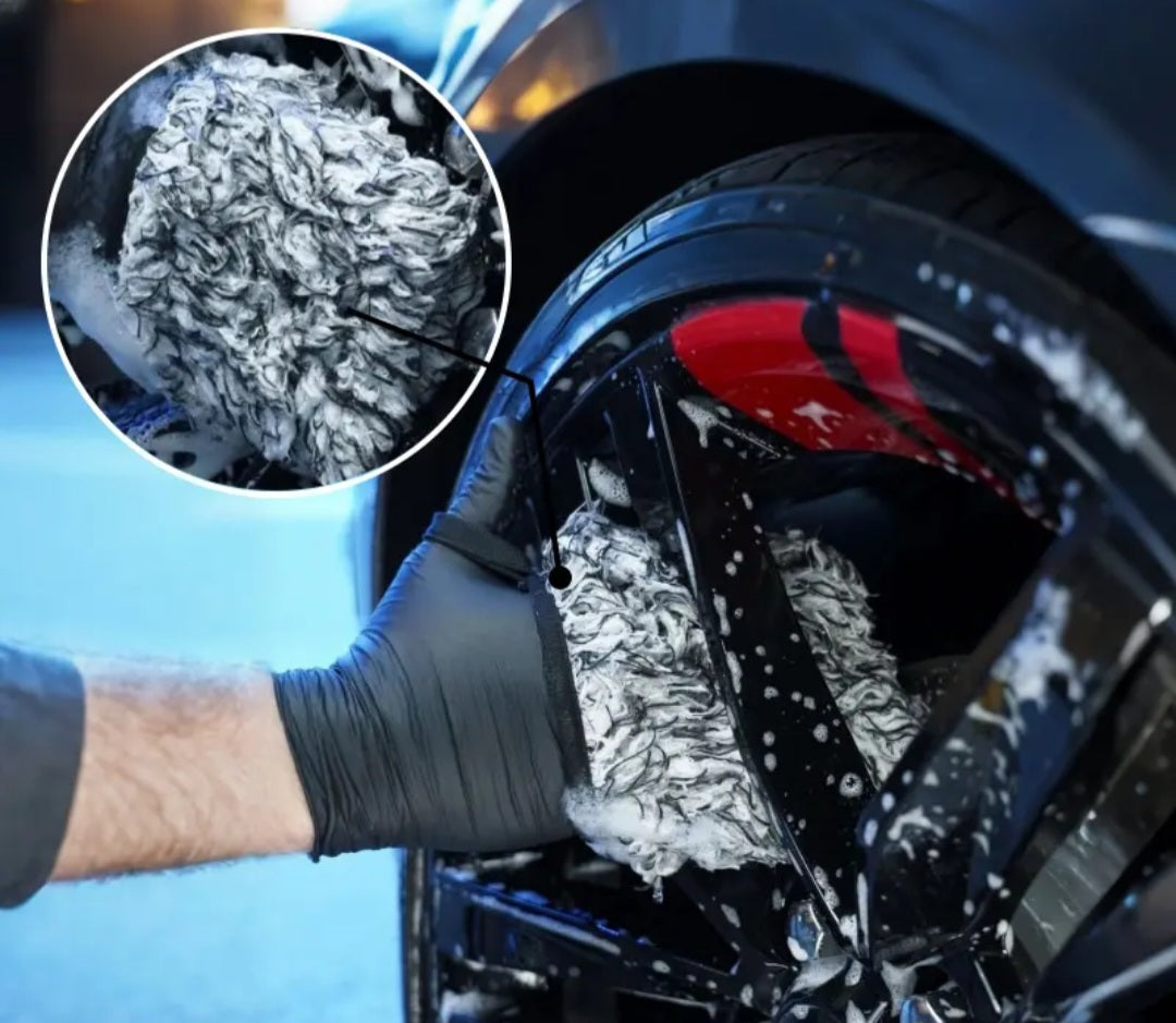 MICROFIBER WHEEL MITT